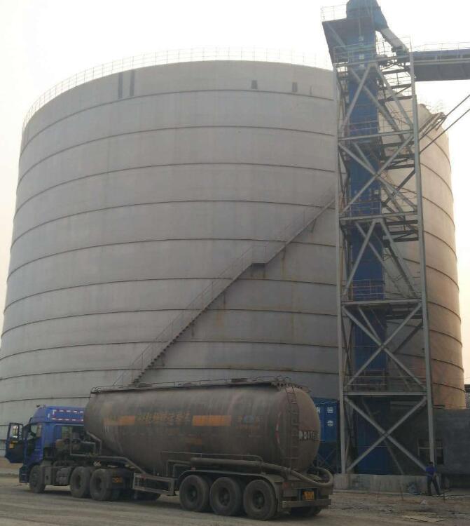 阿克塞5万吨钢板库