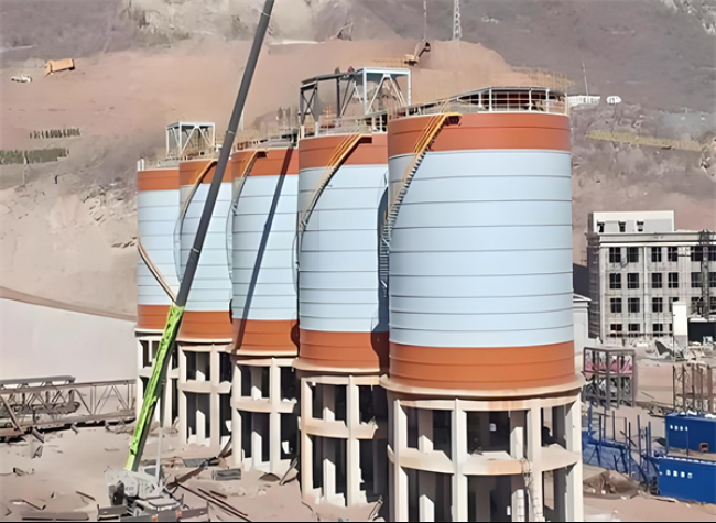 阿克塞高架钢板仓